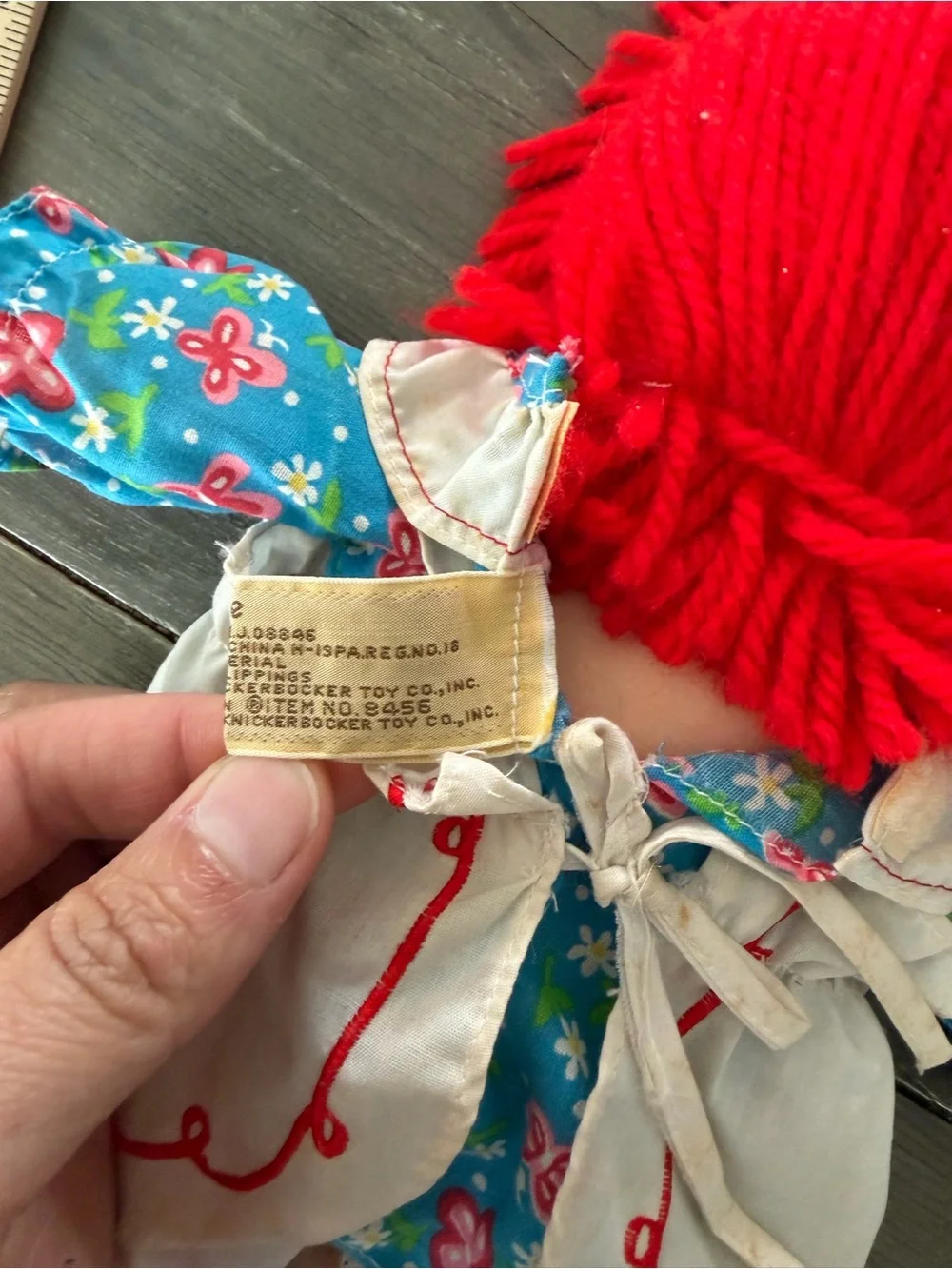 Vintage Raggedy Ann Doll 12” Applause